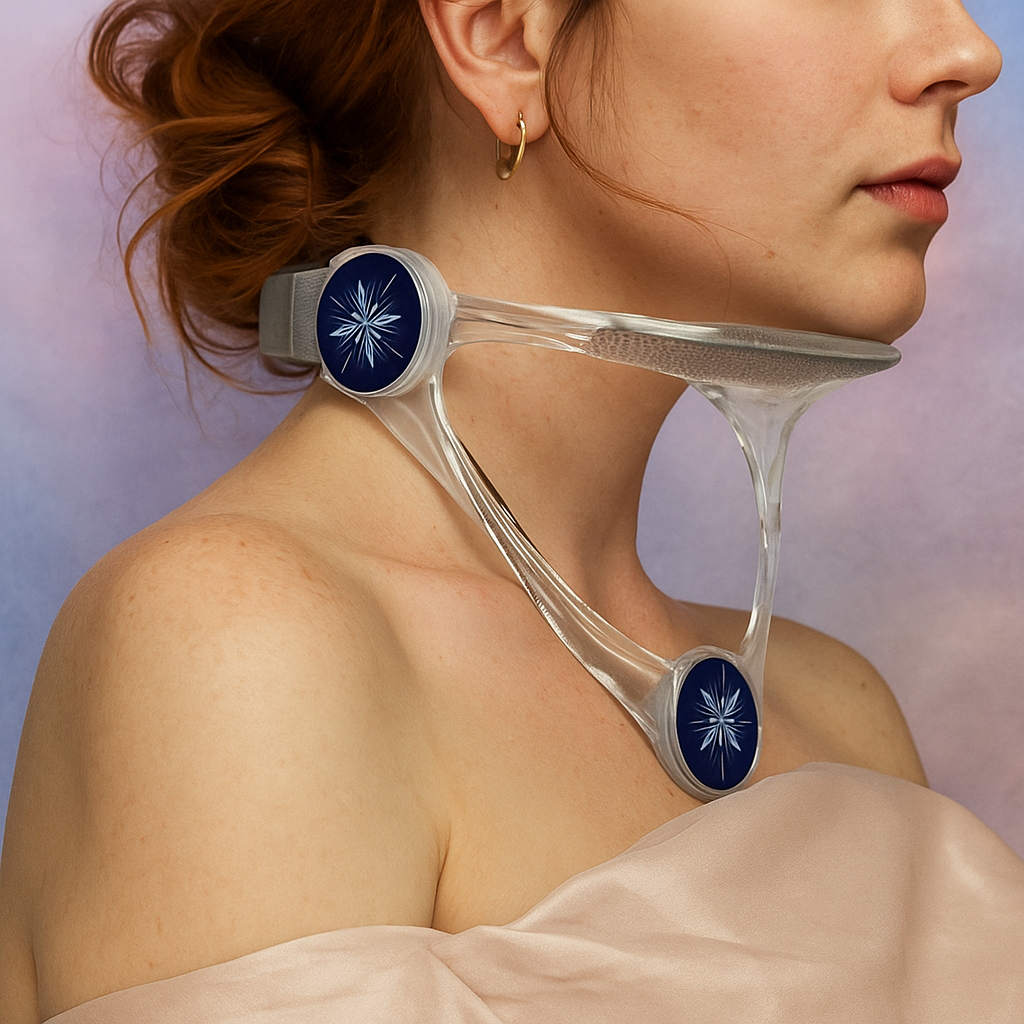 Lumineck™ – Inteligentna opaska korekcyjna do ochrony i modelowania szyi