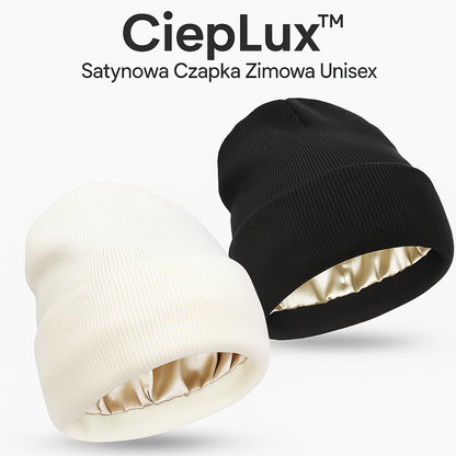 CiepLux™ – Satynowa Czapka Zimowa Unisex