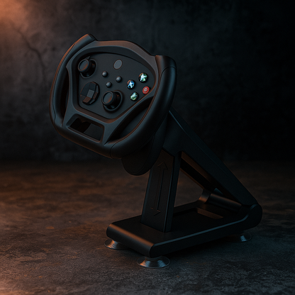 MonoDrive™ – Uchwyt do kontrolera Xbox i PlayStation z symulacyjną kierownicą do gier wyścigowych