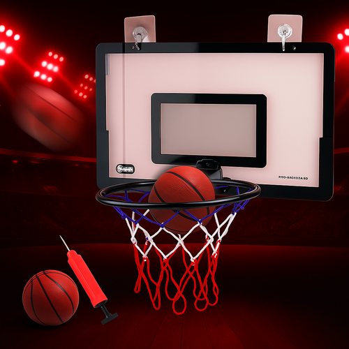 Basketio™ – Składany Mini Kosz do Koszykówki